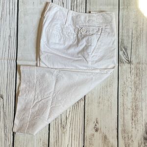 6 Loft, White Capris